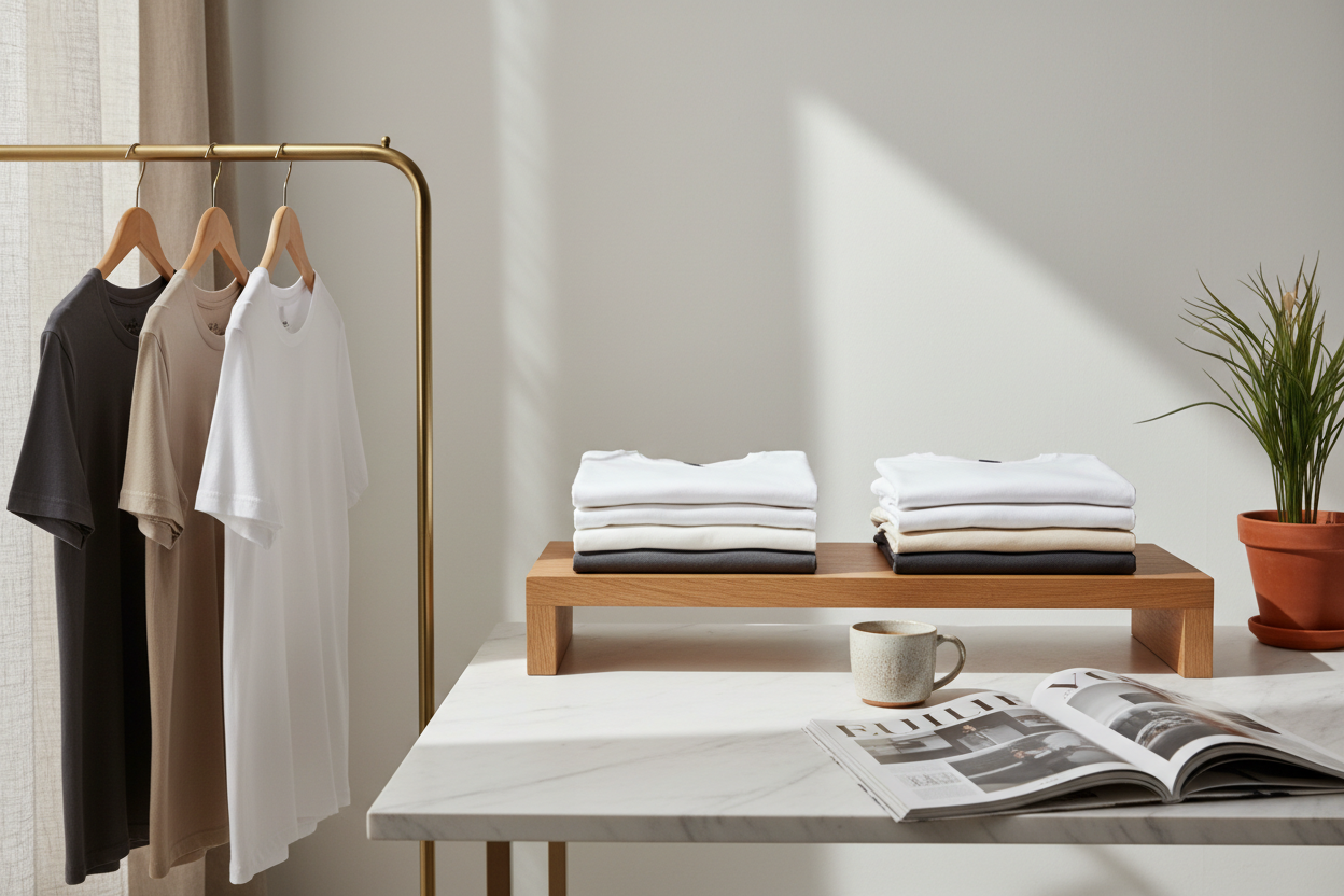 i want a attractive and elegant tshirt or clothing related hero image